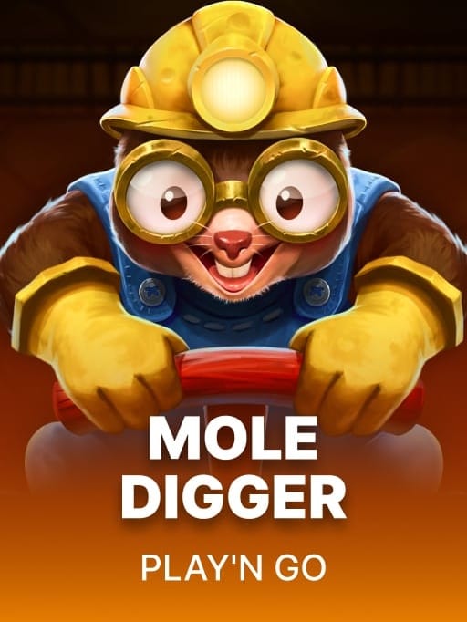 Play'n GO Mole Digger game cover